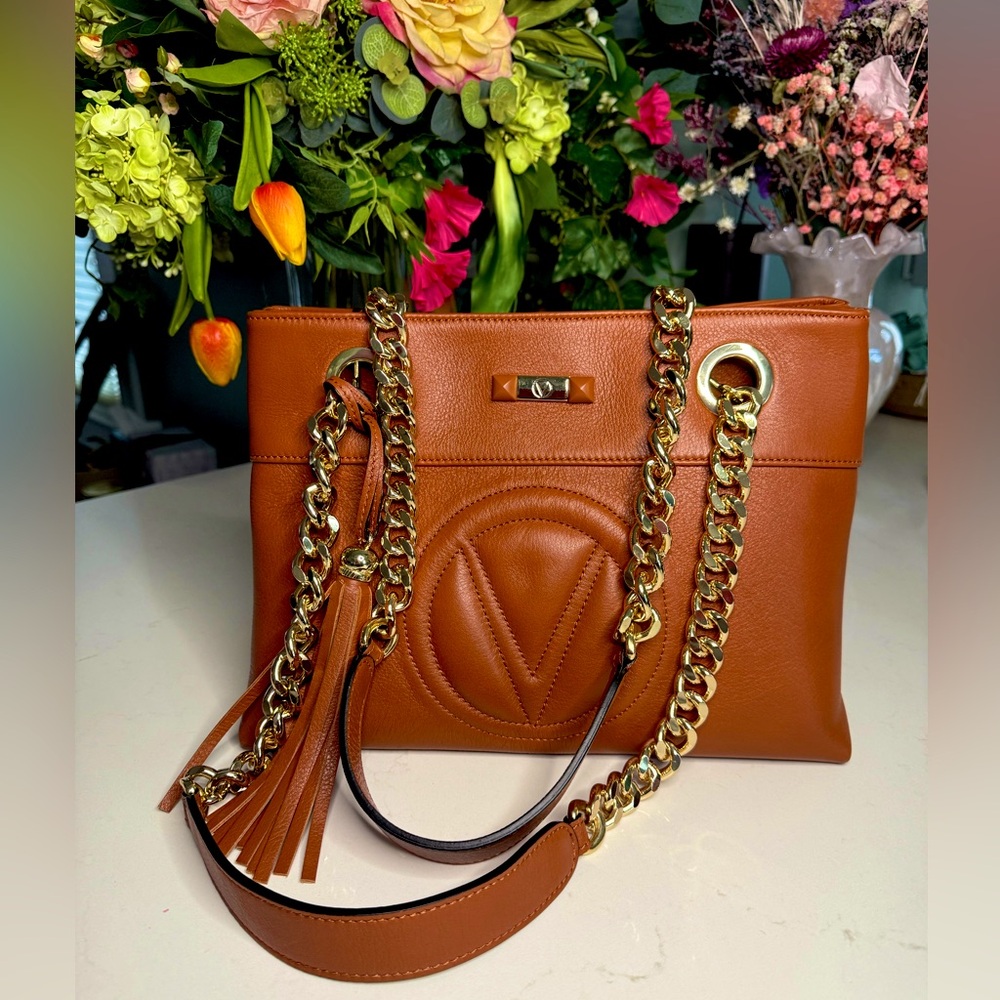 Valentino By Mario Valentino Brown Shoulder Bag